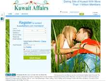 Tablet Screenshot of kuwaitaffairs.com